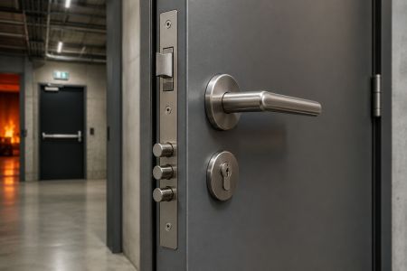 Замки для противопожарных дверей